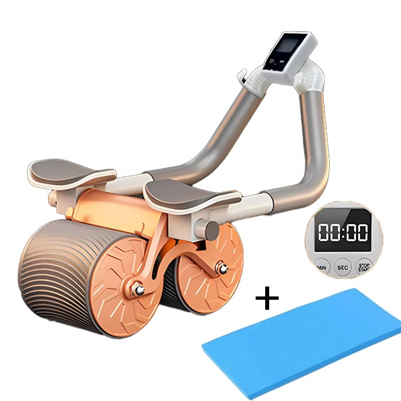 Premium Ab Exercise Wheel with Easy Return