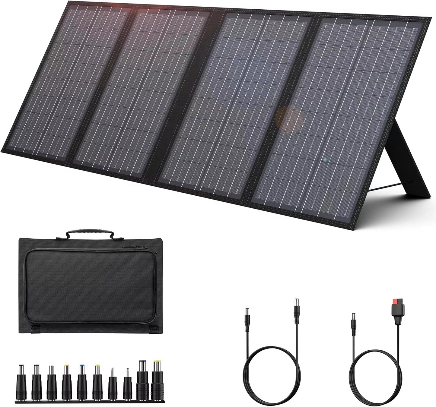 Waterproof Compact Solar Charger 100W with USB DC Output