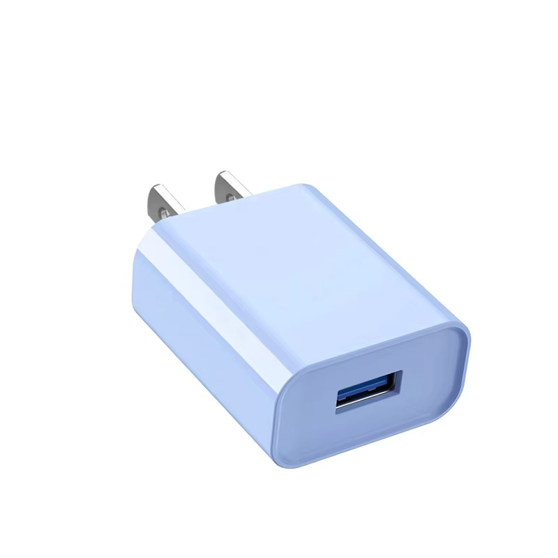 Compact Fast USB Wall Charger 5V 2A Phone Adapter