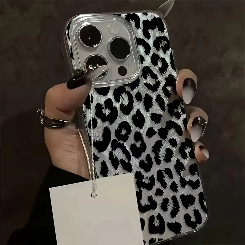 Sparkly Animal Pattern Protective Phone Cover