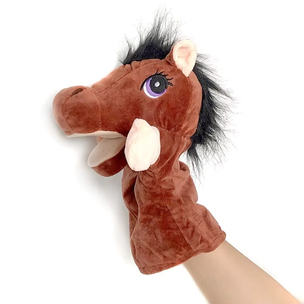 Cute Plush Animal Finger Puppets for Kids Play