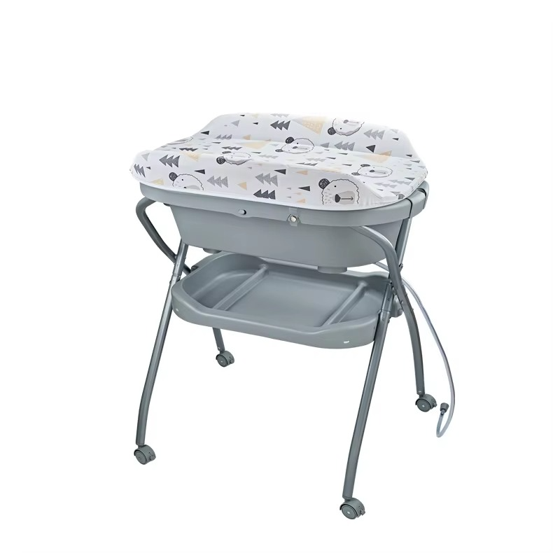 Portable Compact Baby Changing Station with Bath