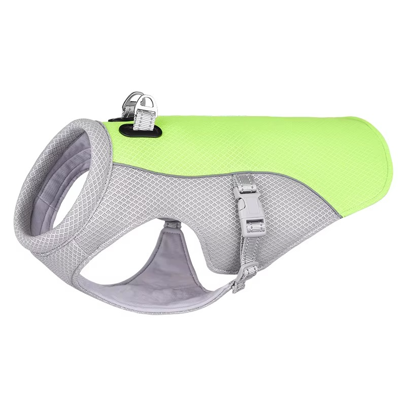 Breathable Cooling Dog Vest & Easy Release Harness