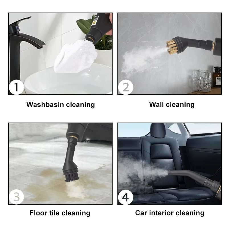 Portable Heavy Duty Steam Cleaner 2500W Large Tank