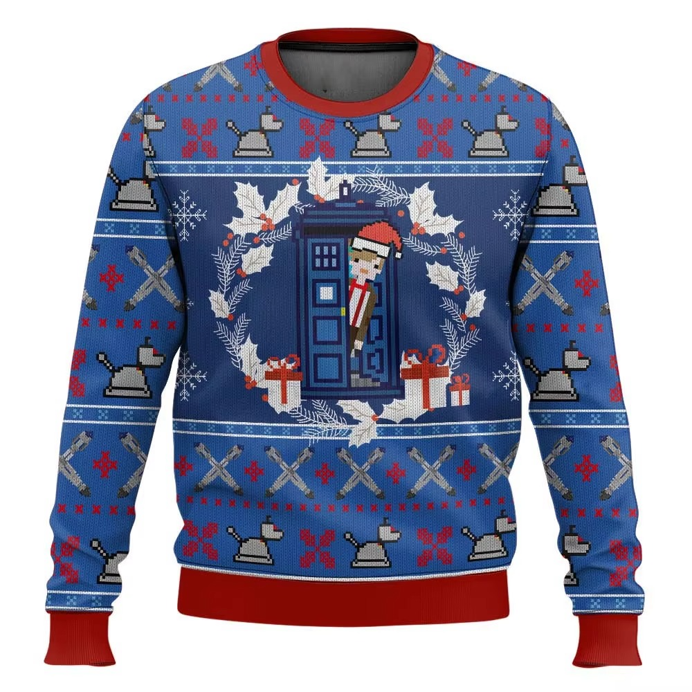 Unique Festive Christmas Sweatshirt for Men Women