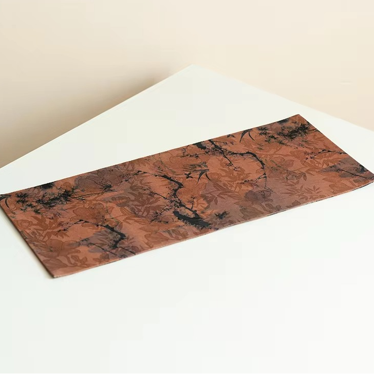 Luxury Purple Bamboo Table Runner Set for Dining Table
