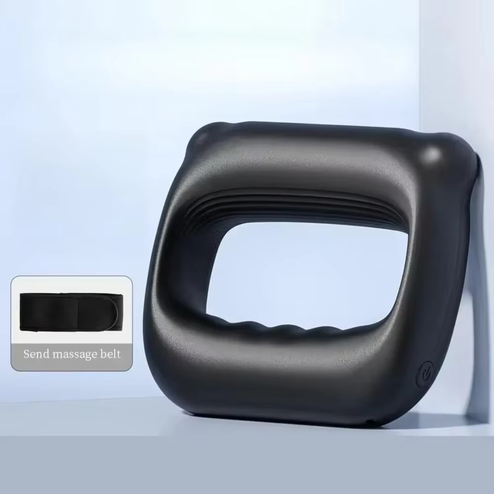 Compact USB Heated Massage Therapy Belt for Neck Relief