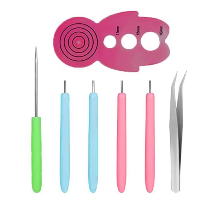 Essential Quilling Tool Kit with Pen and Crafting Supplies