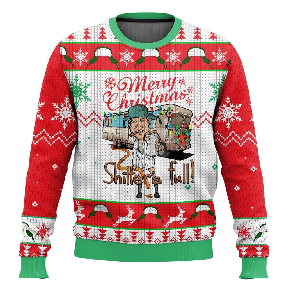 Fun Holiday 3D Graphic Sweater for Men and Women