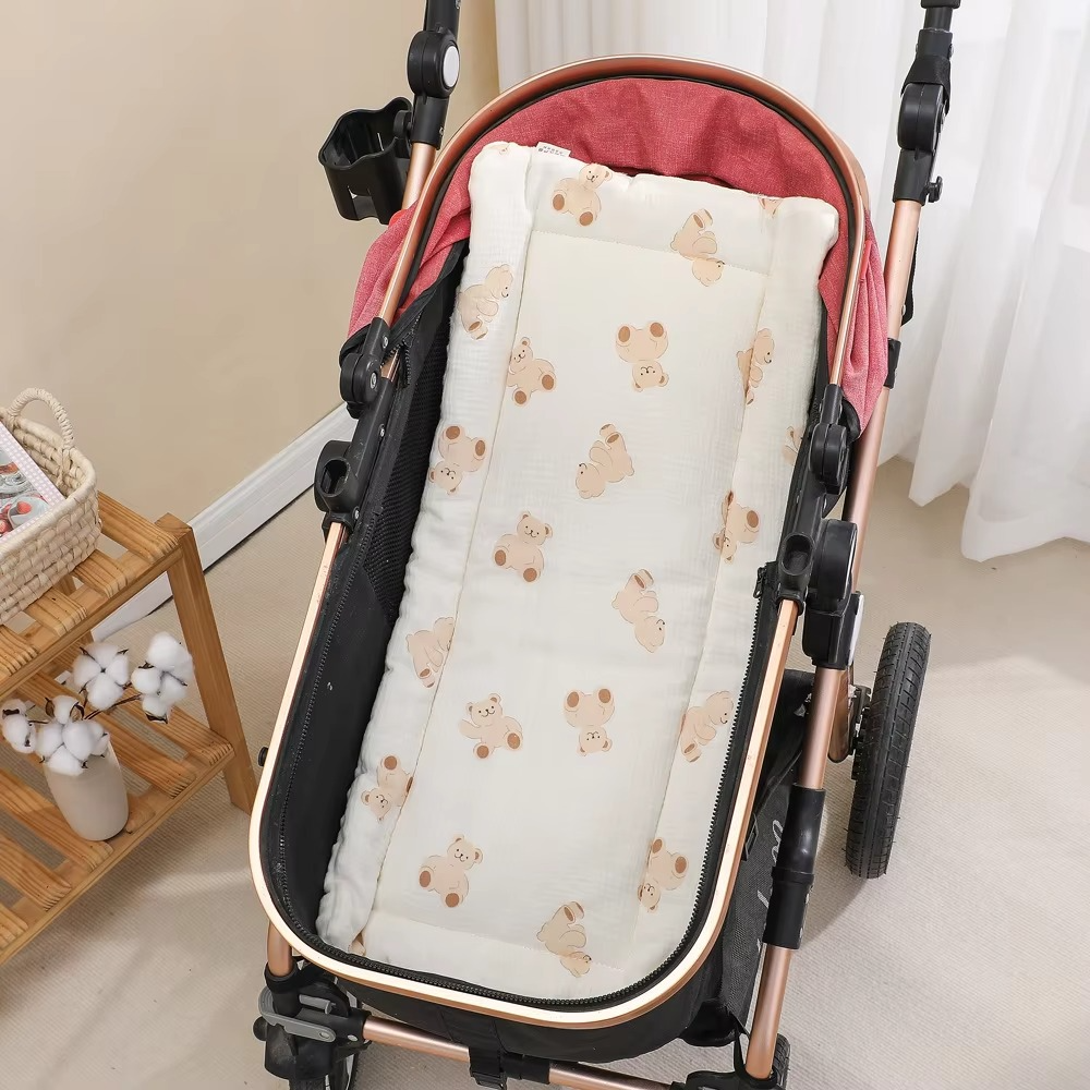 Plush Infant Stroller Cushion for Extra Comfort