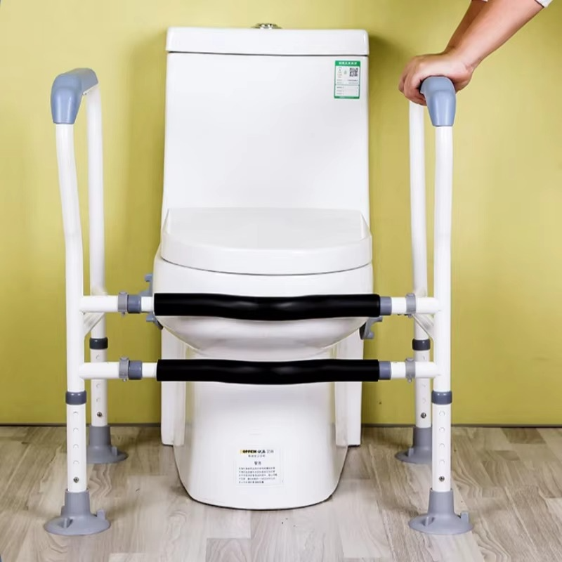 Secure Toilet Safety Handle, Bathroom Assist Frame