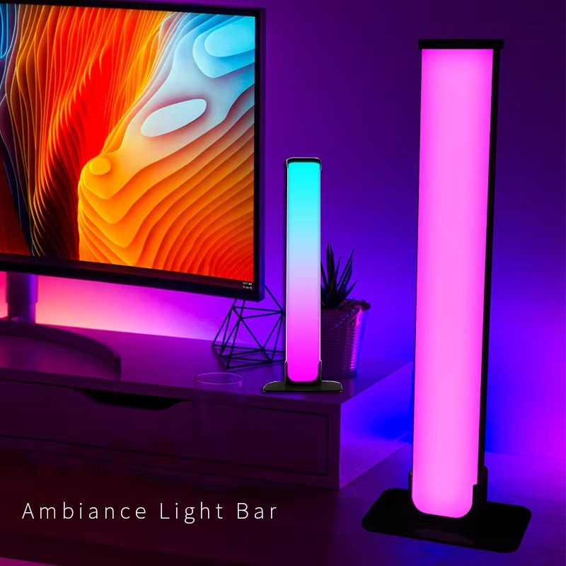 Colorful LED Music Light Bar with Bluetooth and Phone App