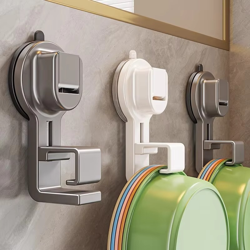 Adhesive Wall Hooks, Versatile Home Storage Organizer