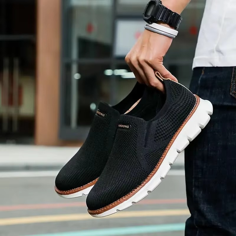 Breathable Lightweight Slip-On Running Shoes