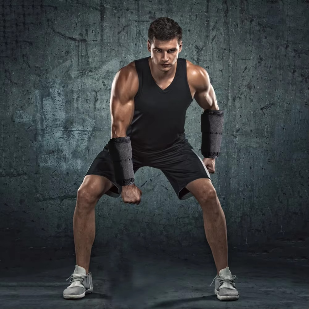 Flexible Weight Wristbands for Workout and Gym Training