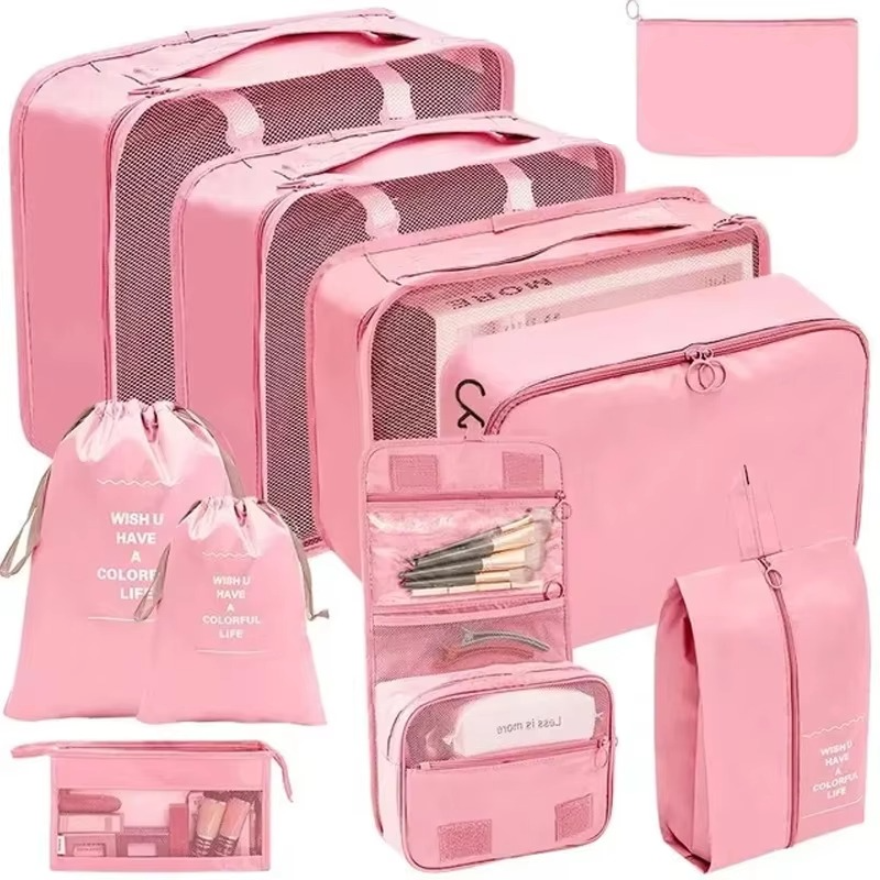 Compact Packing Cubes for Travel and Closet Organization