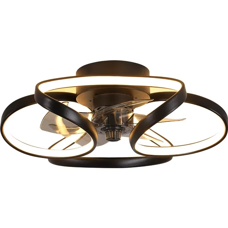 Smart LED Ceiling Fan Light with Remote Control