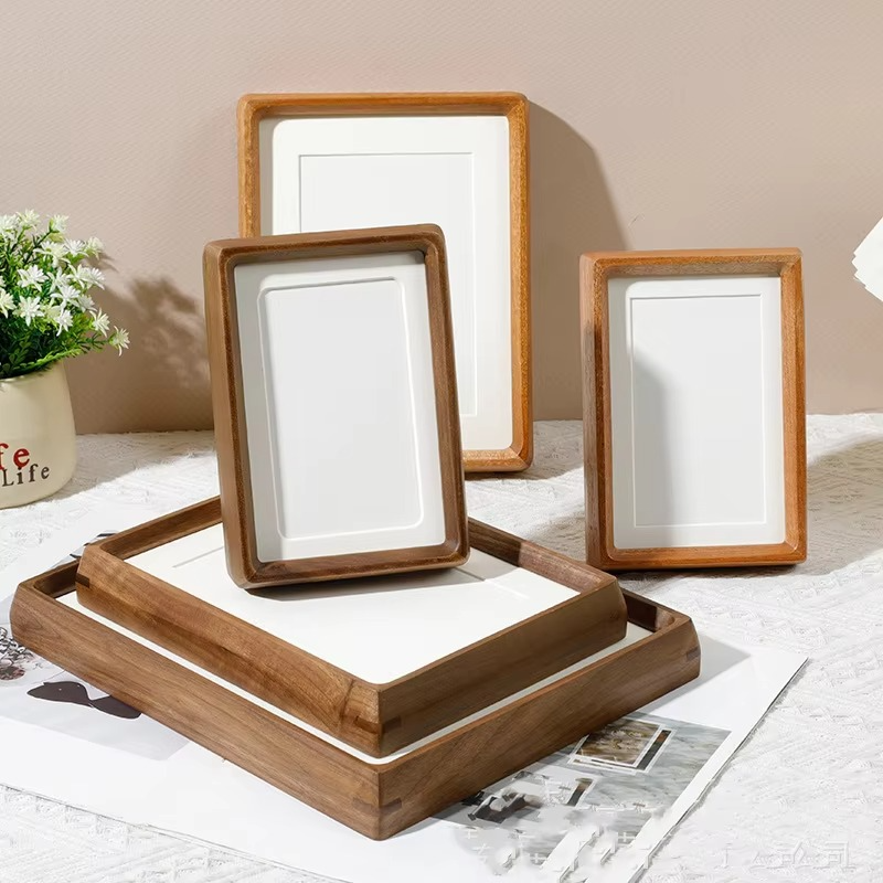 Natural Wooden Dark Brown Picture Frame