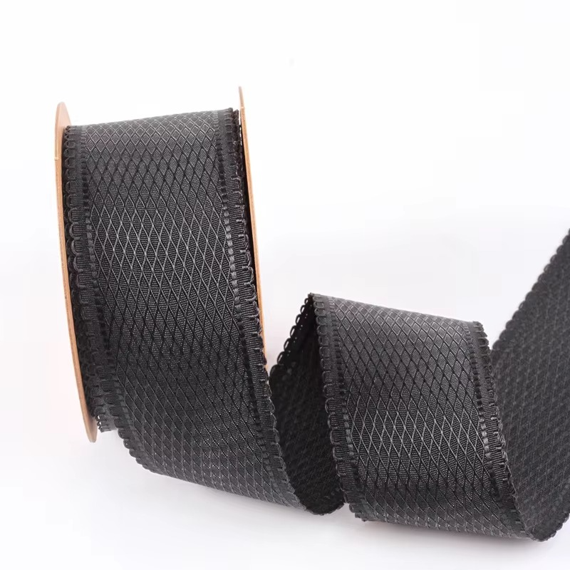 Curly Edge Satin Ribbon for Hair and Crafts
