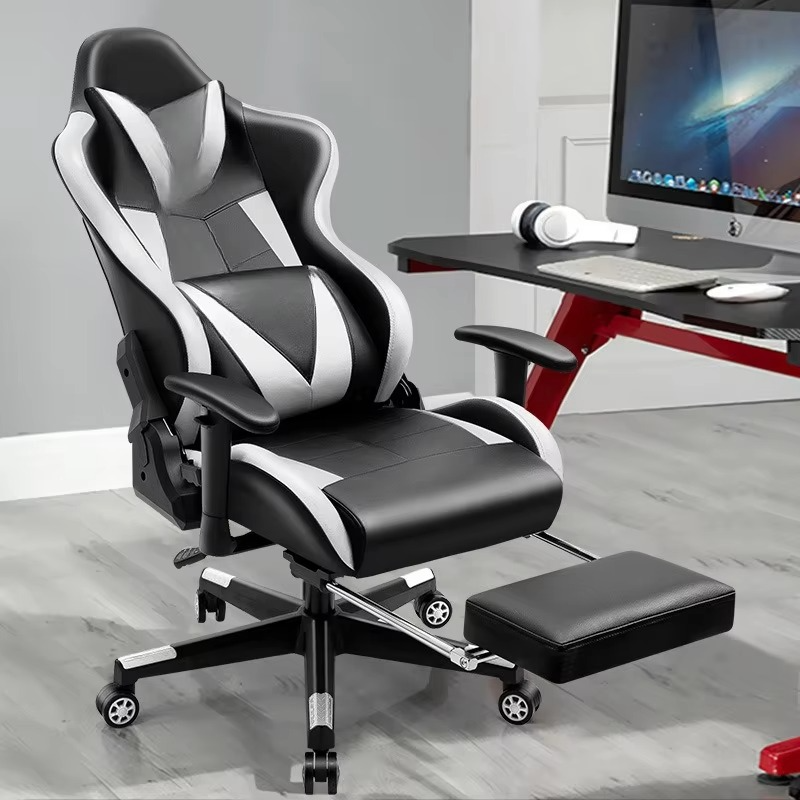 Comfortable Gaming Office Chair with Recline and Adjustable Arms