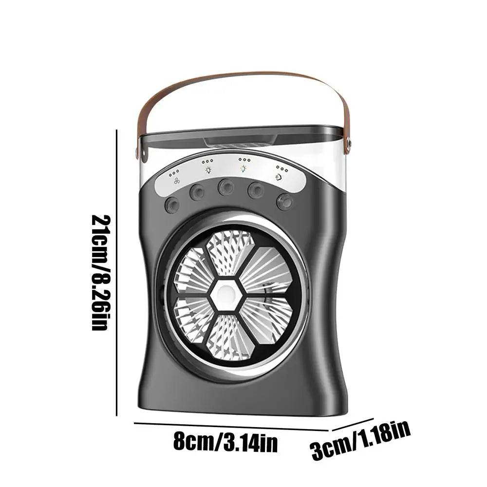 Compact Personal Evaporative Cooler with Mist Feature