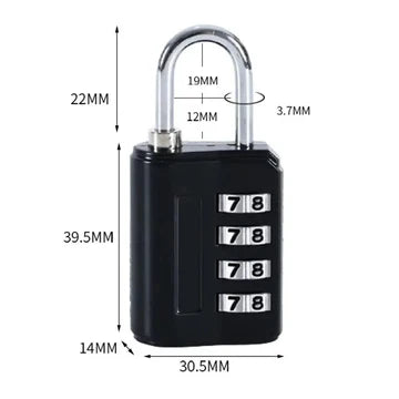 Travel Bag Security Locks