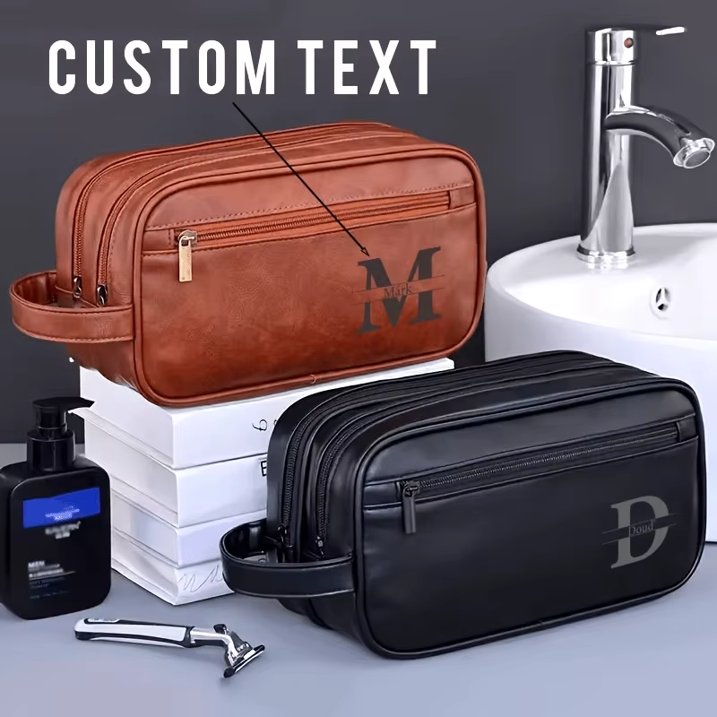 Compact Travel Toiletry Case for Men and Women