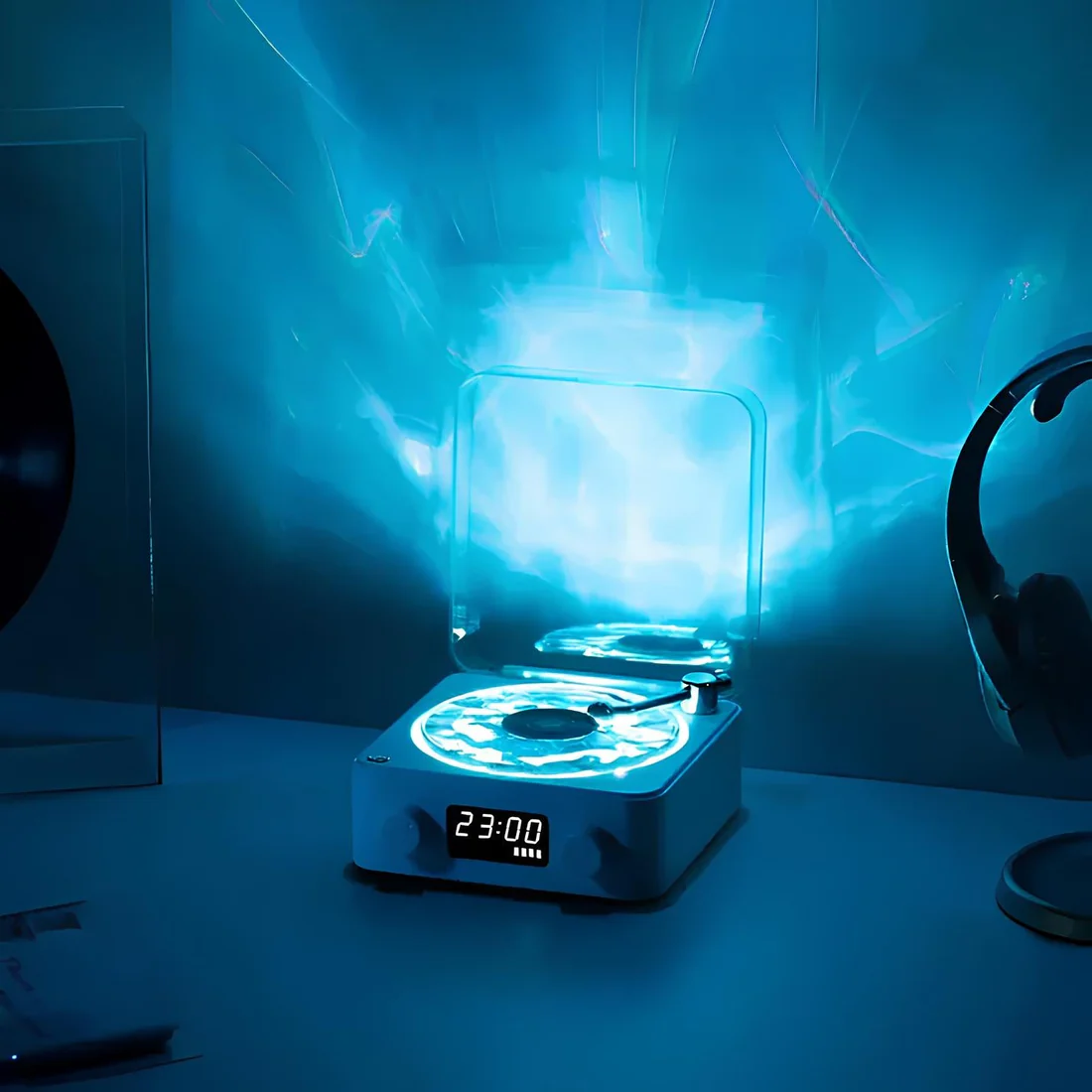 Retro Style Bluetooth LED Table Lamp with Sound