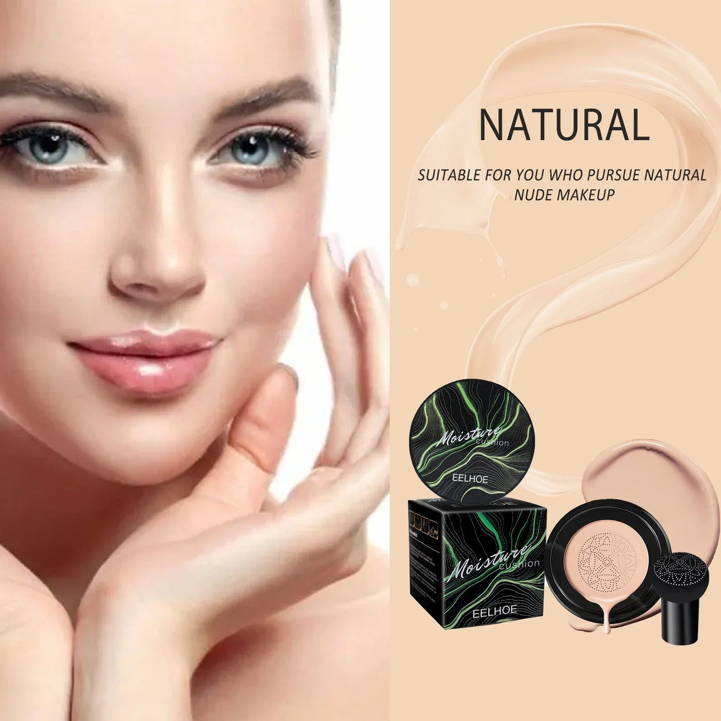 Hydrating BB Cream with Soft Air Puff Cushion