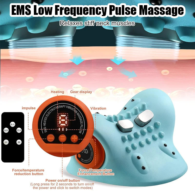 Relaxing Neck Massager Pillow for Pain Relief