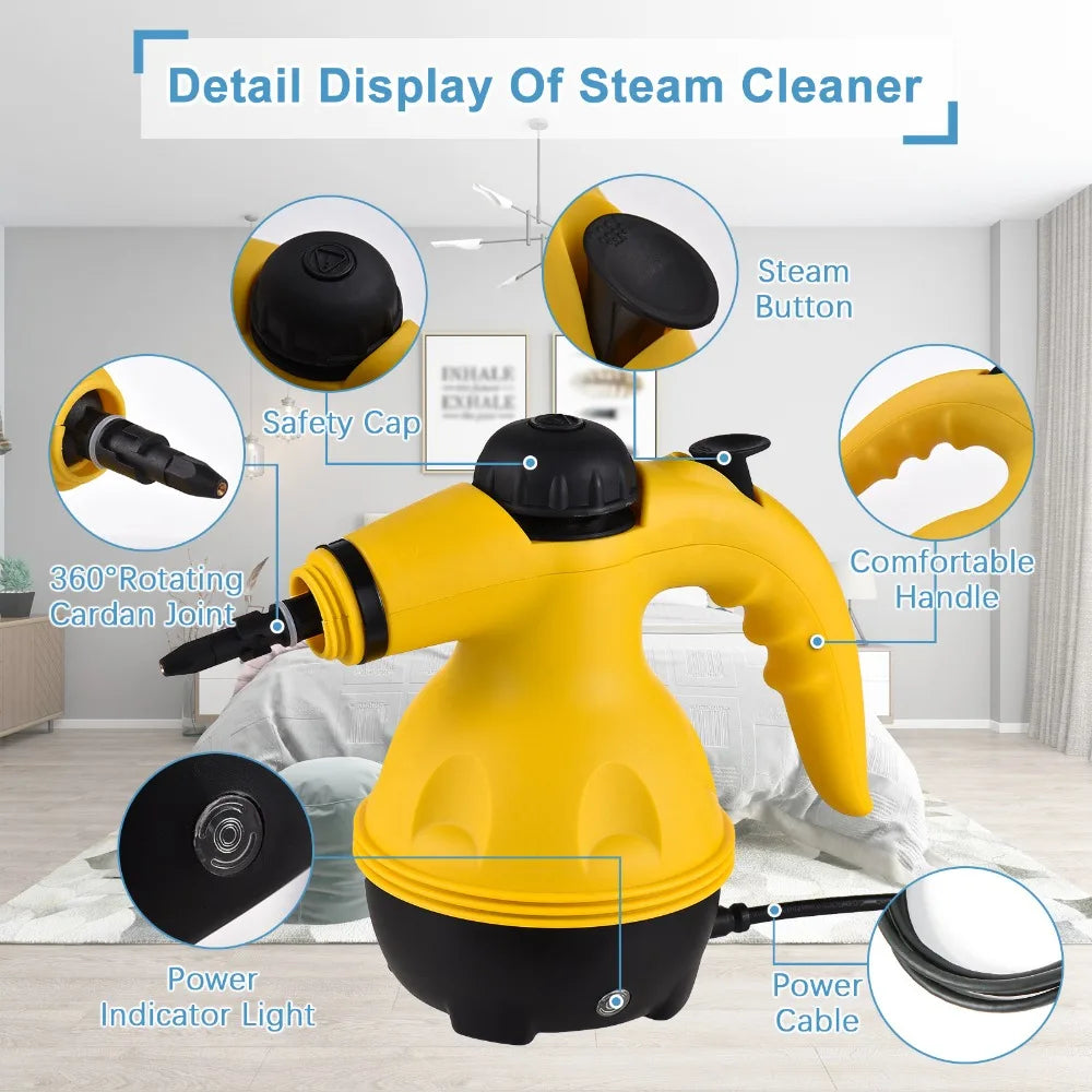 Portable Steam Cleaner for Carpets and Cars