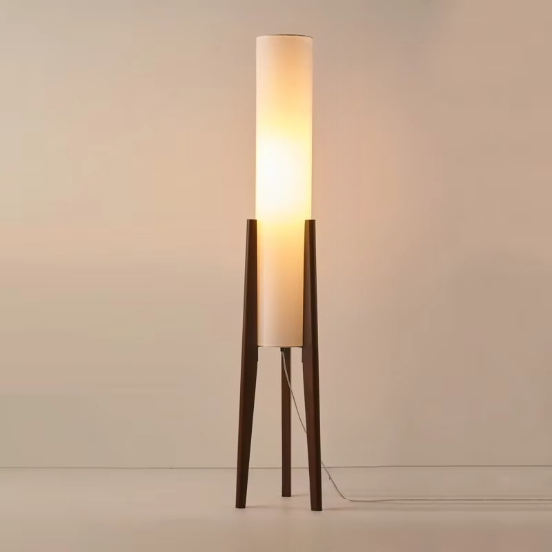 Classic Wooden Tall Lamp for Home Decor
