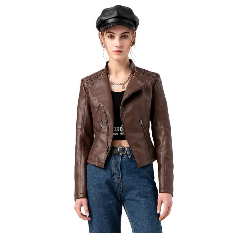 Luxurious Sheepskin Leather Coat