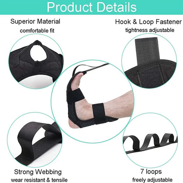 Flexible Yoga Stretching Exercise Belt