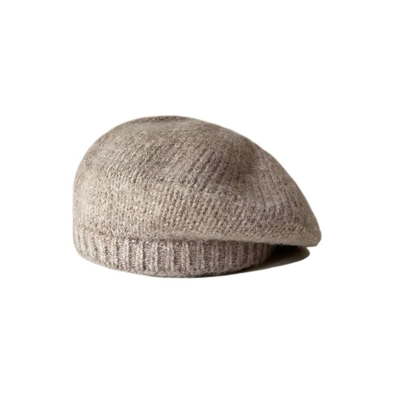 Warm Woolen Beanie Hat for Ladies