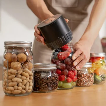 Portable Mason Jar Vacuum Food Saver Kit