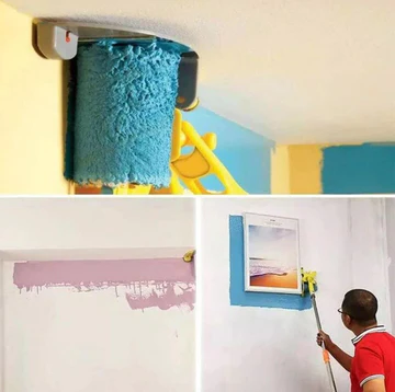 Smooth Paint Roller with Cutter