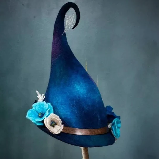 Spooky Black Witch Costume Hats