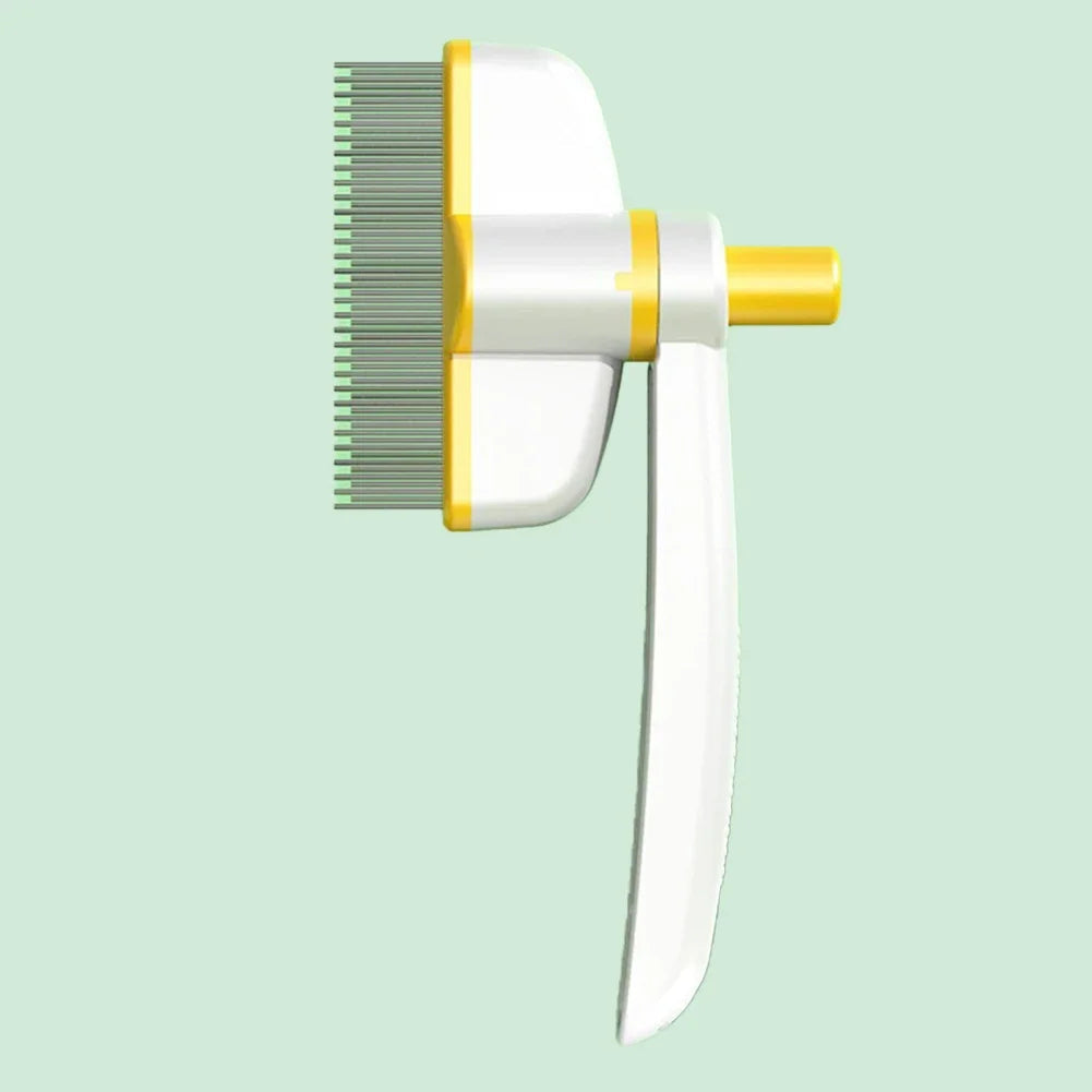 Easy Grooming Pet Brush with Gentle Rotating Pins