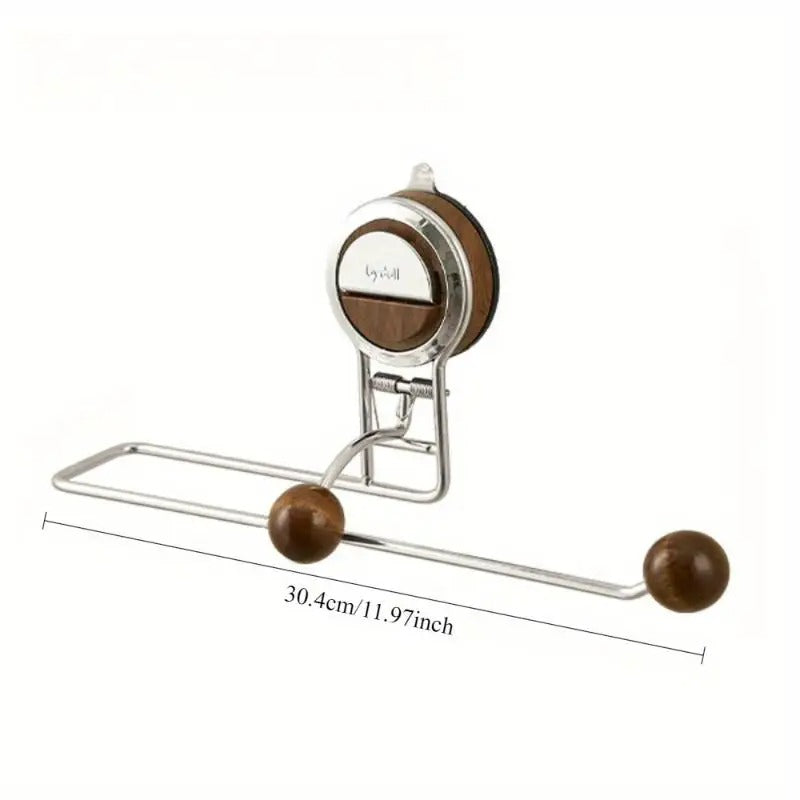Adhesive Mount Metal Paper Towel and Tissue Dispenser