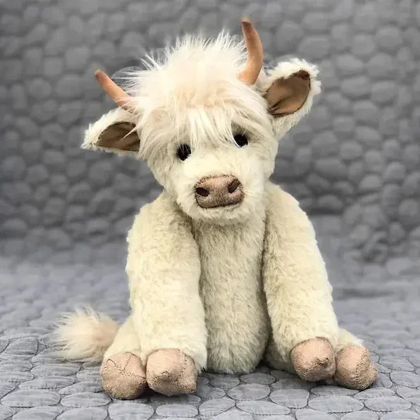 Floral Cow Figurine Decoration - Hehif