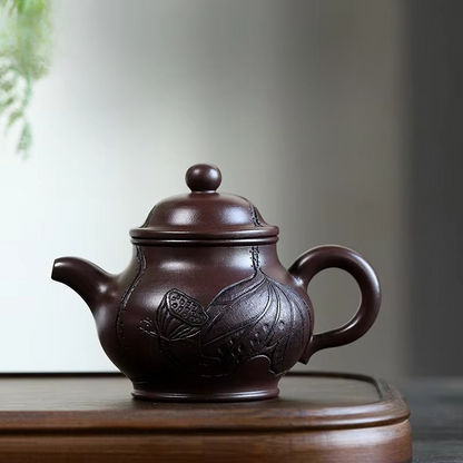 Authentic Chinese Purple Clay Gongfu Teapot