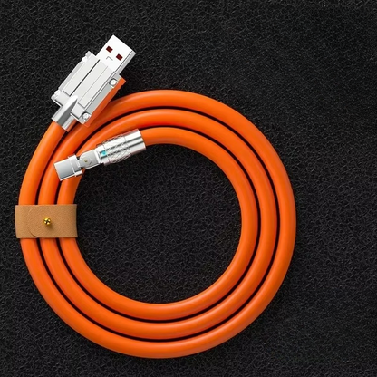Strong 180° Rotating USB-C Quick Charge Cable - Hehif