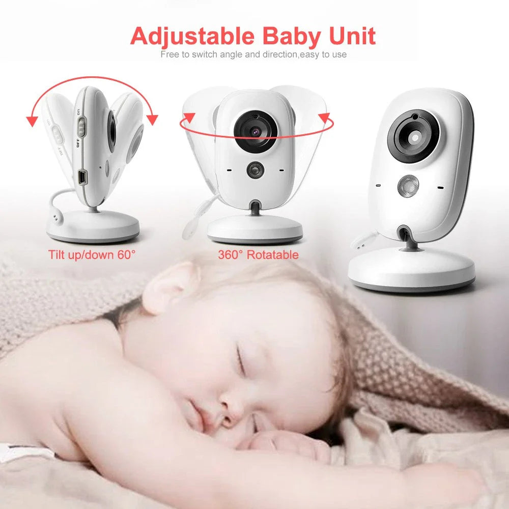 Digital Baby Monitor with Two Way Audio & Room Temperature