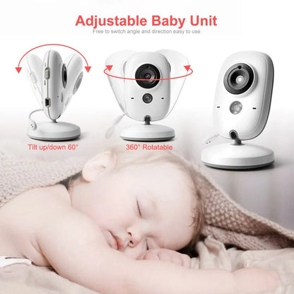 Digital Baby Monitor with Two Way Audio & Room Temperature