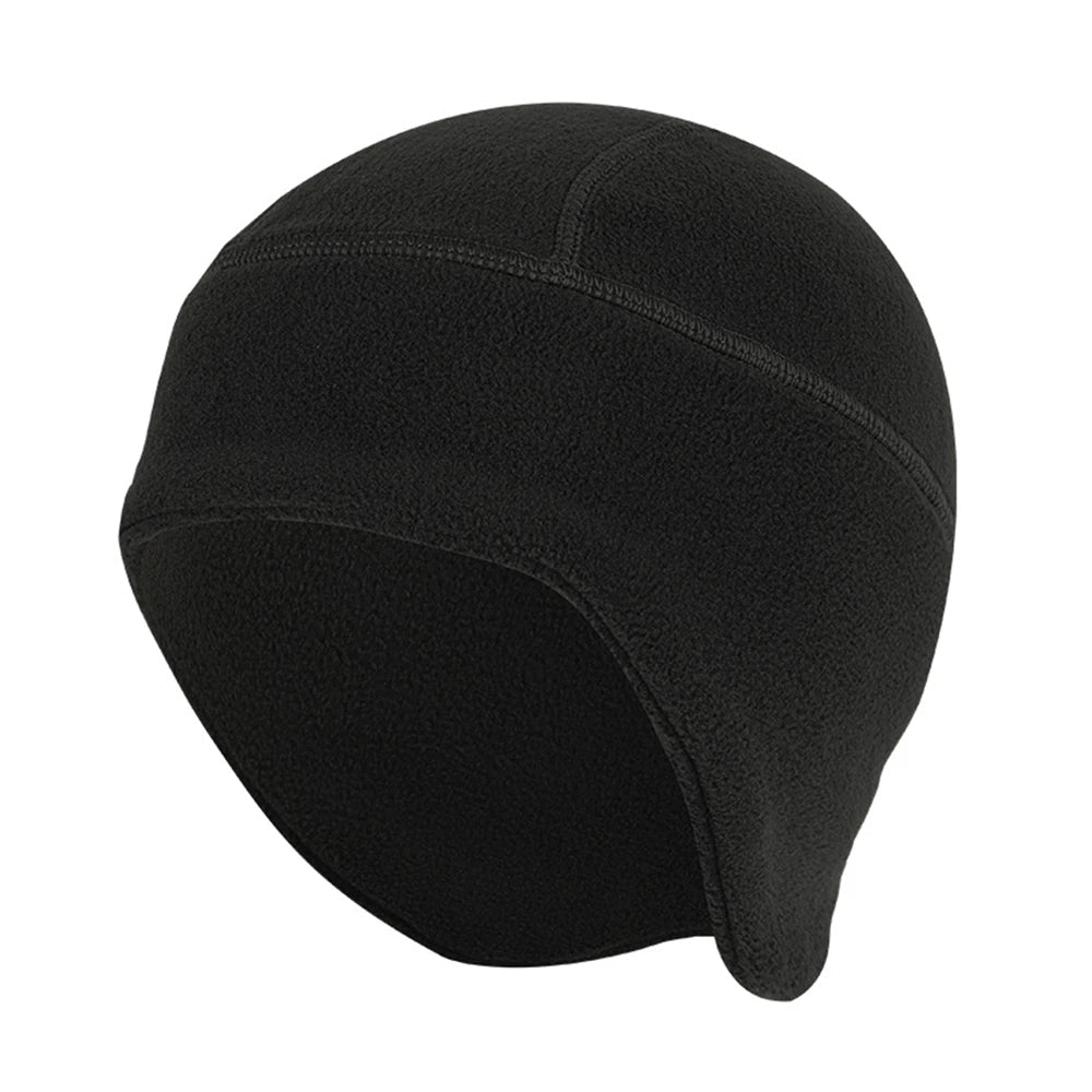 Warm Fleece Ski Beanie With Ear Flap