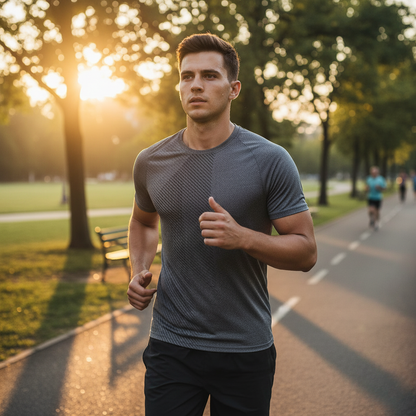 Moisture Wicking Athletic Tee for Men