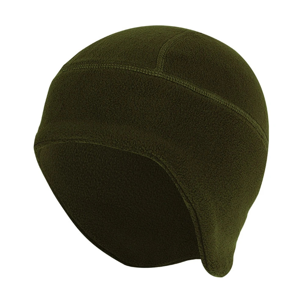 Warm Fleece Ski Beanie With Ear Flap