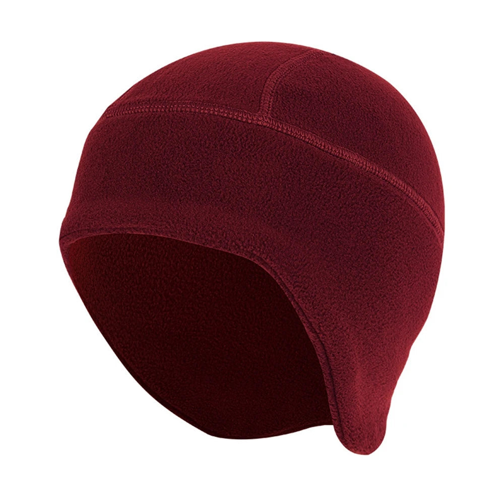 Warm Fleece Ski Beanie With Ear Flap