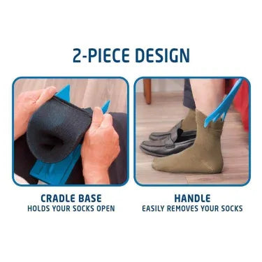 Simple Slip On Compression Sock Helper Kit